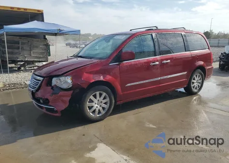 2015 Chrysler Town & Country Touring из США, поврежденный, VIN 2C4RC1BG2FR596502